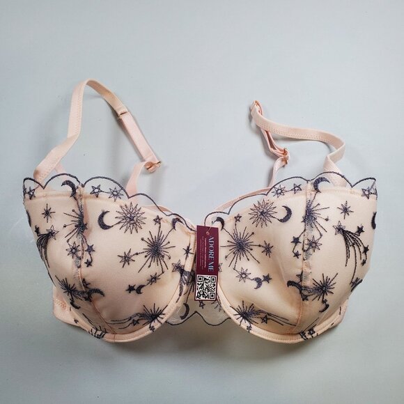 Adore Me Estelle Contour Balconette Bra Women Size 34DDD NWT Adjustable Strap - Picture 1 of 12